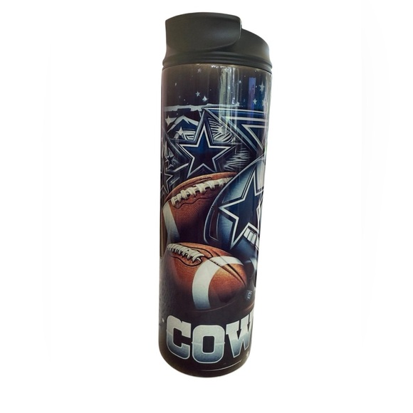 Cowboys Themed insulated Tumbler EUC - Picture 7 of 10